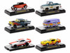 Auto Meets Set of 6 Cars IN DISPLAY CASES Release 84 Limited Edition 1/64 Diecast Model Cars M2 Machines 32600-84