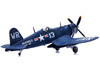Vought F4U 4 Corsair Fighter Plane Marine Alice Special, Capt. James Kraus Jr VMA 312 USS Bataan CVL 29 1952 United States Marines 1/72 Diecast Model Airplane Legion LEG-14619LC