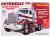 Skill 3 Model Kit Peterbilt 359 Cross Country Hauler 1/25 Scale Model AMT AMT1477