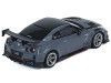 2024 Nissan GT R R35 Nismo Top Secret RHD Right Hand Drive Gray with Carbon Hood and Top Hong Kong Toy Car Salon 2024 Special Edition 1/64 Diecast Model Car Inno Models IN64-R35TS-HKTS24