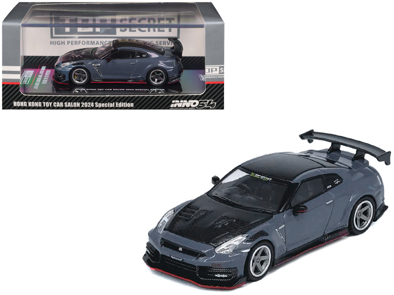 Nissan GT R R35 Nismo RHD Right Hand Drive Gold Chrome with Carbon