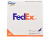 Boeing 777F Commercial Aircraft FedEx Federal Express N895FD White with Purple Tail 1/400 Diecast Model Airplane GeminiJets GJ2304
