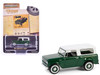 1961 Harvester Scout Green Metallic with White Top Meet the Scout! Vintage Ad Cars Series 11 1/64 Diecast Model Car Greenlight 39150B