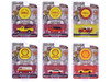 Shell Oil Special Edition Series 2 Set of 6 pieces 1/64 Diecast Model Cars Greenlight 41155SET