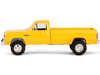 1982 Dodge Ram D 350 Dually Pickup Truck Construction Yellow Dually Drivers Series 15 1/64 Diecast Model Car Greenlight 46150B