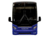 Prevost H3 45 Coach Bus Arrow Stage Lines Blue with White Graphics Limited Edition 1/87 (HO) Diecast Model Iconic Replicas 87-0585