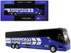 Prevost H3 45 Coach Bus Arrow Stage Lines Blue with White Graphics Limited Edition 1/87 (HO) Diecast Model Iconic Replicas 87-0585
