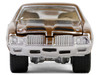 1972 Oldsmobile 442 Brown with Black Stripes The Complete Escape Machine Vintage Ad Cars Series 11 1/64 Diecast Model Car Greenlight 39150D