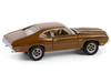 1972 Oldsmobile 442 Brown with Black Stripes The Complete Escape Machine Vintage Ad Cars Series 11 1/64 Diecast Model Car Greenlight 39150D