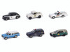 Hot Pursuit Series 46 Set of 6 Police Cars 1/64 Diecast Model Cars Greenlight 43040SET