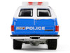 1990 Chevrolet Suburban K2500 Scottsdale NYPD New York City Police Department Blue with White Top Hot Pursuit Series 46 1/64 Diecast Model Car Greenlight 43040D