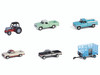 Down on the Farm Series 10 Set of 6 pieces 1/64 Diecast Models Greenlight 48100SET