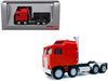 K100 5 Bar Grill Twin Steer Truck Tractor Red 1/87 (HO) Plastic Model Car Promotex 006442R