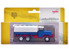Am General M54 6X6 5 10 Ton Truck Blue with White Top 1/87 (HO) Plastic Model Car Promotex 006461BL