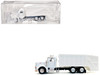 Peterbilt 367 Garbage Truck White 1/87 (HO) Plastic Model Car Promotex 006610W