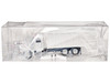 Peterbilt 367 Garbage Truck White 1/87 (HO) Plastic Model Car Promotex 006610W