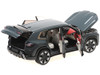 2023 BMW XM Dark Green Metallic with Gold Stripes 1/18 Diecast Model Car Minichamps MC110023300
