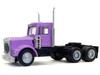 Kenworth W900 Short Day Cab Purple 1/87 (HO) Plastic Model Car Promotex 015231PU