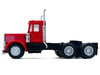 Peterbilt Short Day Cab Red 1/87 (HO) Plastic Model Car Promotex 015233R
