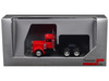 Peterbilt Short Day Cab Red 1/87 (HO) Plastic Model Car Promotex 015233R