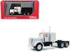 Peterbilt Sleeper Cab White 1/87 (HO) Plastic Model Car Promotex 025232W