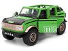 2021 Ford Bronco Green with Black Stripes and Green M&M s Diecast Figure Hollywood Rides Series 1/24 Diecast Model Car Jada 35473