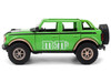 2021 Ford Bronco Green with Black Stripes and Green M&M s Diecast Figure Hollywood Rides Series 1/24 Diecast Model Car Jada 35473