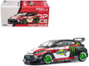 Toyota Pandem GR Yaris RHD Right Hand Drive #87 Daigo Saito Black with Graphics 1/64 Diecast Model Car Pop Race PR640106