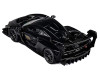 McLaren Senna GTR Black and Carbon 1/64 Diecast Model Car CM Models CM64-SENNAGTR-01