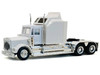 Kenworth W900 with Extra Large Sleeper White 1/87 (HO) Plastic Model Car Promotex 035234W