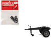 Single Axle Converter Dolly 1/87 (HO) Plastic Model Promotex 005274BK