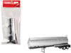 Chemical Tanker Trailer Silver 1/87 (HO) Plastic Model Promotex 005287S