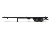 Container Chassis for 2 Axle 48ft Trailer 1/87 (HO) Plastic Model Promotex 005304BK