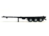 Container Chassis for 3 Axle 40ft Trailer 1/87 (HO) Plastic Model Promotex 005315BK