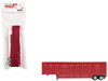 Livestock Trailer Red 1/87 (HO) Plastic Model Promotex 005356R