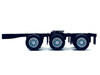 Tri Axle Dolly Converter 1/87 (HO) Plastic Model Promotex 005399BK