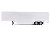 48ft Moving Van Trailer Light Gray 1/87 (HO) Plastic Model Promotex 005509GR