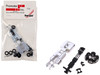 Chrome Chassis Kit for Kenworth or Peterbilt Cab 1/87 (HO) Plastic Model Promotex 005486CR
