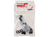 Chrome Chassis Kit for Kenworth or Peterbilt Cab 1/87 (HO) Plastic Model Promotex 005486CR