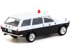 Datsun Bluebird 510 Wagon Japan Police Car Black and White Global64 Series 1/64 Diecast Model Tarmac Works T64G-026-PC
