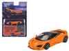 McLaren 750S McLaren Orange with Black Top Limited Edition 1/64 Diecast Model Car Mini GT MGT00814