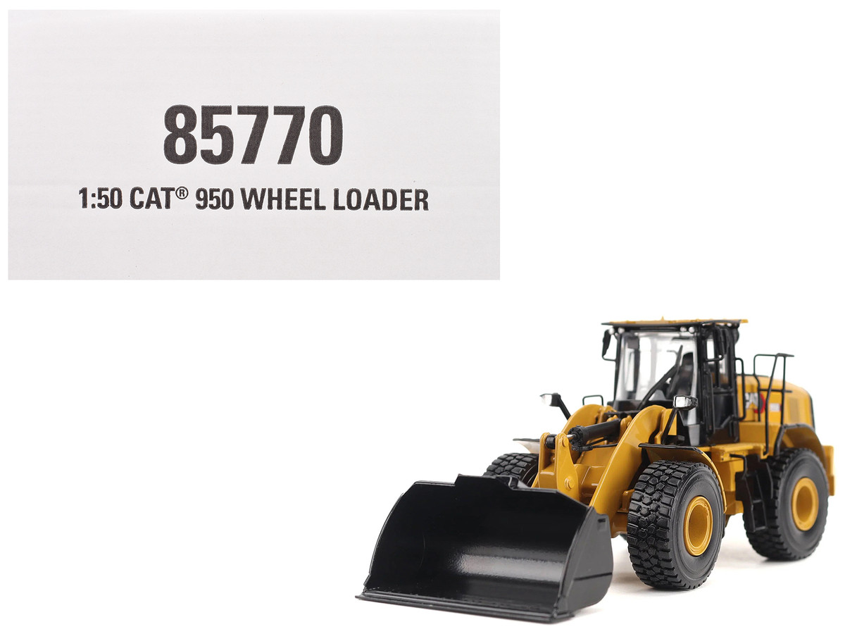 CAT Caterpillar 950 Wheel Loader Yellow High Line Series 1/50