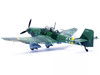 Junkers Ju 87G2 Stuka Bomber Aircraft 10 Pz SG 2 Immelmann Oberst Hans Ulrich Rudel Slovakia 1944 German Luftwaffe Wing Series 1/72 Diecast Model Panzerkampf 14647PB