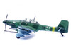 Junkers Ju 87G2 Stuka Bomber Aircraft 10 Pz SG 2 Immelmann T6 BB Oberst Hans Ulrich Rudel Romania 1944 German Luftwaffe Wing Series 1/72 Diecast Model Panzerkampf 14647PC