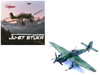 Junkers Ju 87G2 Stuka Bomber Aircraft 10 Pz SG 2 Immelmann T6 BB Oberst Hans Ulrich Rudel Romania 1944 German Luftwaffe Wing Series 1/72 Diecast Model Panzerkampf 14647PC
