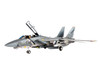 Grumman F 14D Tomcat Fighter Aircraft VF 2 Bounty Hunters NE106 2002 United States Navy 1/72 Diecast Model JC Wings JCW-72-F14-009