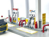 Shell Gas Station Playset with Volvo Oil Tanker and Volvo Tow Truck Diorama Set 67277EA(S)