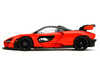McLaren Senna Red and Black Fast X 2023 Movie Fast & Furious Series 1/24 Diecast Model Car Jada 35485