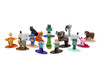 Minecraft Caves & Cliffs Set of 18 Diecast Figures Nano Metalfigs Series Diecast Models Jada 33694