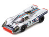 Porsche 917K #3 Vic Elford Gerard Larrousse Martini & Rossi Racing Team Winner 12 Hours of Sebring 1971 with Acrylic Display Case 1/18 Model Car Spark 18SE71